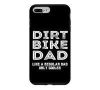Custodia per iPhone 7 Plus/8 Plus Dirtbike Papà Come Un Padre Normale Solo Più Figlio Figlio Figlia