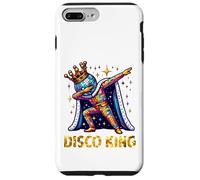 Custodia per iPhone 7 Plus/8 Plus Disco King Costume 70s 80s Dance Parties Disco Man Dabbing