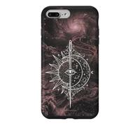 Custodia per iPhone 7 Plus/8 Plus Disegno cosmico spirituale dell'equilibrio del sole celeste