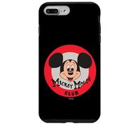 Custodia per iPhone 7 Plus/8 Plus Disney 100 Mickey Mouse Club Logo Color Vintage D100