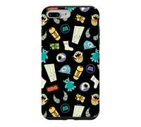 Custodia per iPhone 7 Plus/8 Plus Disney and Pixar's Monsters, Inc. Monstropolis Icons Pattern