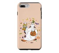 Custodia per iPhone 7 Plus/8 Plus Disney Goofy Halloween Ghost Trick-or-Treat Icons