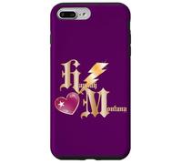 Custodia per iPhone 7 Plus/8 Plus Disney Hannah Montana Thunderbolt Heart Initials Logo