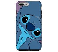 Custodia per iPhone 7 Plus/8 Plus Disney Lilo and Stitch Cute Stitch Face Slate Gray