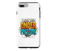 Custodia per iPhone 7 Plus/8 Plus Dive Flag I Work Well Under Pressure Divertente Diving