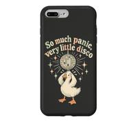 Custodia per iPhone 7 Plus/8 Plus Divertente anatra danzante così tanto panico molto piccola discoteca