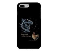 Custodia per iPhone 7 Plus/8 Plus Divertente antenato di pollo T-Rex Ricorda chi sei