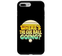 Custodia per iPhone 7 Plus/8 Plus Divertente biliardo Snooker Break Where's The Cue Ball