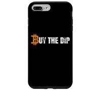 Custodia per iPhone 7 Plus/8 Plus Divertente Bitcoin CryptoCriptocittà Vintage Cryptocurrency