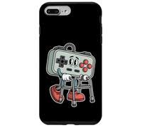 Custodia per iPhone 7 Plus/8 Plus Divertente controller retrò Gamer Umorismo Retro Gaming Design