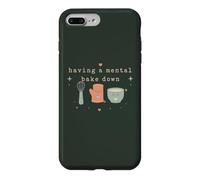 Custodia per iPhone 7 Plus/8 Plus Divertente cottura mentale Bake Down Baking Pun