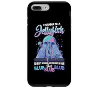 Custodia per iPhone 7 Plus/8 Plus Divertente creatura del mare dell'oceano amante delle meduse
