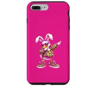 Custodia per iPhone 7 Plus/8 Plus Divertente Dabbing Bunny Silly Goose Felice Pasqua Ragazze Donne