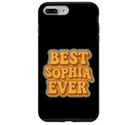 Custodia per iPhone 7 Plus/8 Plus Divertente Design Retro per la Migliore Sophia