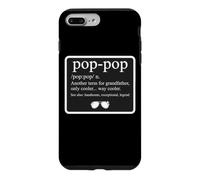 Custodia per iPhone 7 Plus/8 Plus Divertente dizionario Pop-Pop Definizione Nonno Cool Nonno