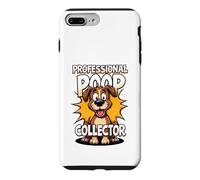 Custodia per iPhone 7 Plus/8 Plus Divertente dog walker professionale, collezionista di cacca, mamma e papà