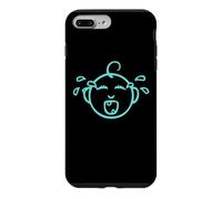 Custodia per iPhone 7 Plus/8 Plus DIVERTENTE E CARINO CRY BABY - PROGETTATO BAMBINO BLU CHE