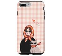 Custodia per iPhone 7 Plus/8 Plus Divertente gatto proprietario occhiali da sole Boogie Cats