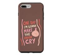 Custodia per iPhone 7 Plus/8 Plus Divertente gioco di parole di cipolla cucina un giorno sto piangendo