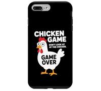 Custodia per iPhone 7 Plus/8 Plus Divertente gioco di pollo non guardare il gioco sull'umorismo