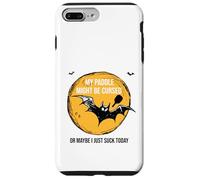 Custodia per iPhone 7 Plus/8 Plus Divertente Halloween Pickleball La mia pagaia potrebbe essere maledetta