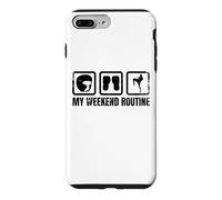 Custodia per iPhone 7 Plus/8 Plus Divertente Kickboxer Weekend Kickboxer Muay Thai