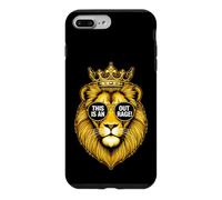 Custodia per iPhone 7 Plus/8 Plus Divertente leone che dice questo fuori rabbia sarcastico
