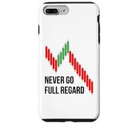 Custodia per iPhone 7 Plus/8 Plus Divertente meme WSB Funny Regard - Never Go Full Regard