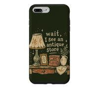 Custodia per iPhone 7 Plus/8 Plus Divertente Negozio di antiquariato Amante della decorazione vintage dell'usato
