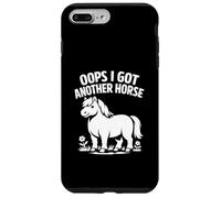 Custodia per iPhone 7 Plus/8 Plus Divertente Oops I Got Another Horse