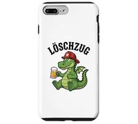 Custodia per iPhone 7 Plus/8 Plus Divertente Pompiere Drago Amante della birra autopompa