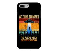 Custodia per iPhone 7 Plus/8 Plus Divertente rapimento Alieno Malinois Pastore Olandese UFO UAP Cane