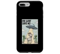 Custodia per iPhone 7 Plus/8 Plus Divertente rapimento di capre aliene