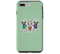 Custodia per iPhone 7 Plus/8 Plus Divertente rapimento di capre aliene