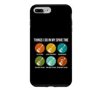Custodia per iPhone 7 Plus/8 Plus Divertente scritta "My Spare Time", sarcastico, umoristico