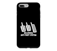Custodia per iPhone 7 Plus/8 Plus Divertente sistema antifurto Millennial