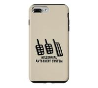 Custodia per iPhone 7 Plus/8 Plus Divertente sistema antifurto Millennial