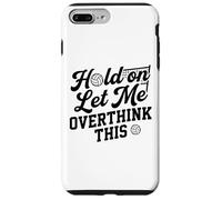 Custodia per iPhone 7 Plus/8 Plus Divertente Tenere su lasciami pensare troppo a questo umorismo giocatore di pallavolo