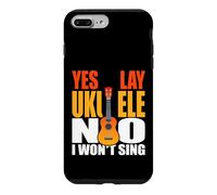 Custodia per iPhone 7 Plus/8 Plus Divertente Ukulele Giocatore Detto Giocare Ukulelef Won Sing