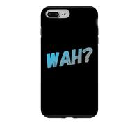 Custodia per iPhone 7 Plus/8 Plus Divertente What Ifs One Word Citazione per le persone Divertente Hey Wah