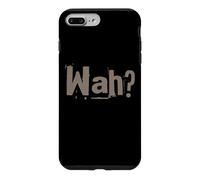 Custodia per iPhone 7 Plus/8 Plus Divertente What Ifs One Word Citazione per le persone Divertente Hey Wah