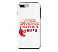 Custodia per iPhone 7 Plus/8 Plus Divertente Yipee Cayenne Madre Sarcastico Peperoncino Kiyay Edgy