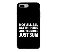 Custodia per iPhone 7 Plus/8 Plus Divertenti giochi di parole matematici dicendo che non tutti sono terribili solo somma