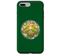 Custodia per iPhone 7 Plus/8 Plus dolce finocchio uccello birdwatcher primavera uccello canoro pulcino