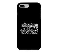 Custodia per iPhone 7 Plus/8 Plus Dolore alla pancia Sopravvissuto La mia pancia fa male divertente intolleranza al lattosio