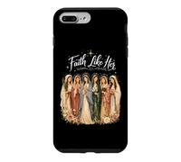 Custodia per iPhone 7 Plus/8 Plus Donne cattoliche di fede - Santi cristiani