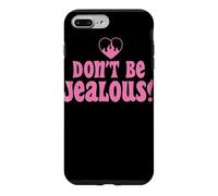 Custodia per iPhone 7 Plus/8 Plus Don't Be Jealous Retro Pink Citazione Grafica