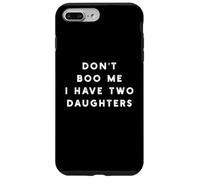 Custodia per iPhone 7 Plus/8 Plus Don't Boo Me Ho 2 figlie Funny Father Halloween