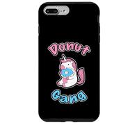 Custodia per iPhone 7 Plus/8 Plus Donut Gang divertente unicorno dolce dente ciambella amante
