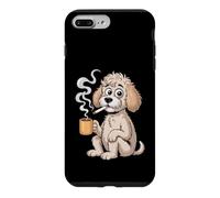 Custodia per iPhone 7 Plus/8 Plus Doodle Coffee Club Goldendoodle - Caffè e scarabocchi per amanti degli animali